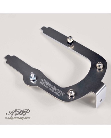 Vibramate V5-TEV Stage II Bigsby B5 Montagekit ohne Bohren für Telecaster mit 3 Saitenreitern (nicht enthalten)