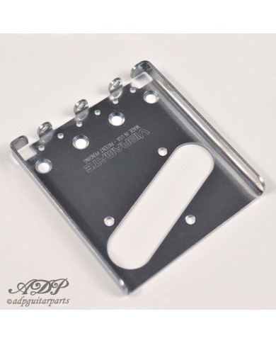 Vibramate V5-TEV Stage II Bigsby B5 Montagekit ohne Bohren für Telecaster mit 3 Saitenreitern (nicht enthalten)
