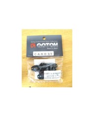 6 Gotoh C.A.R.D3/3 Carbonplatten zur Zentrierung und zum Schutz von Mechaniken