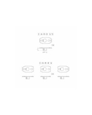6 Gotoh C.A.R.D3/3 Carbonplatten zur Zentrierung und zum Schutz von Mechaniken