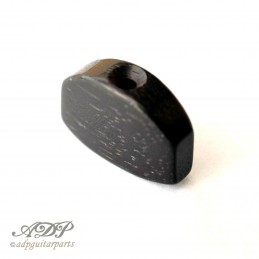6 Large Ebony Buttons for...