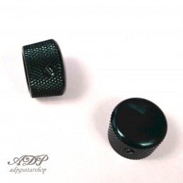 2 Black Cupcake metal Dome...