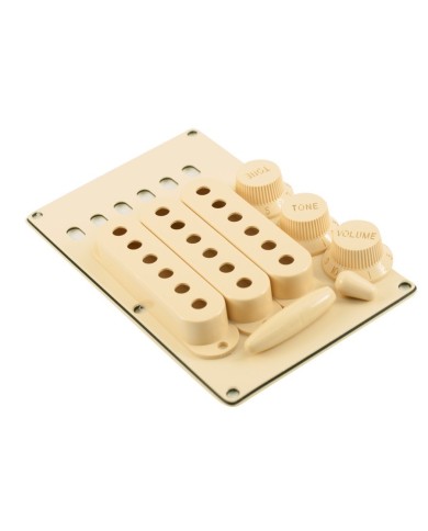 WDMusic Zubehörset Creme für Stratocaster