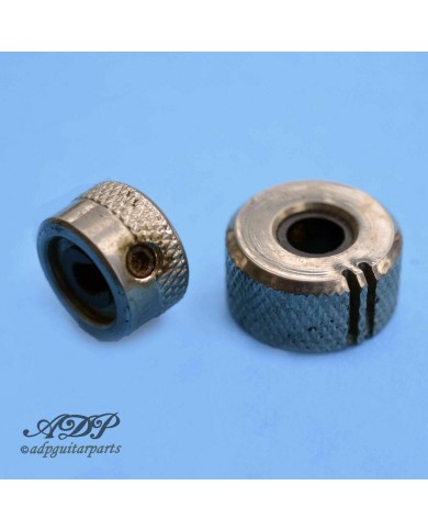 Sandberg Double-Stack-Knopf, Nickel Aged