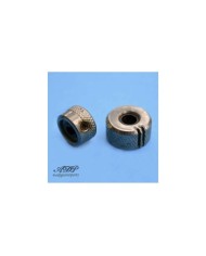 Sandberg Double-Stack-Knopf, Nickel Aged