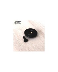 Schwarzer Saitenniederhalter Gotoh für Bass. Durchmesser 3/8"
