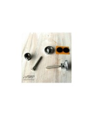 2 Chrome Duesenberg Gretch style strap buttons