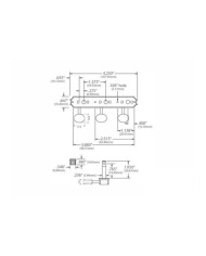 Mécaniques Gotoh 56-64 relic Nickel aged, 3x3 sur plaque bouttons oval