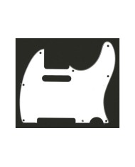 ALLPARTS White 3 ply Telecaster 8 holes Pickguard