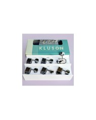 6 Vintage Kluson Mechaniken, Nickel, Single Line, 1:15