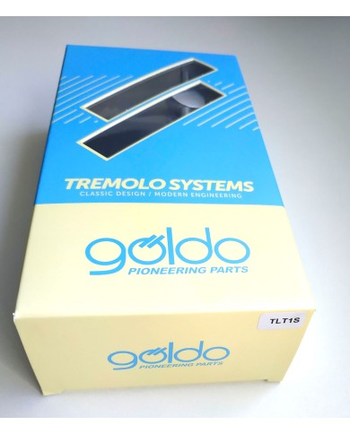 Göldo Tremolo Satin Chrome LT1, lizenziert von Duesenberg