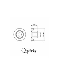 1 Nickel aged Vintage Telecaster Relic String retainer