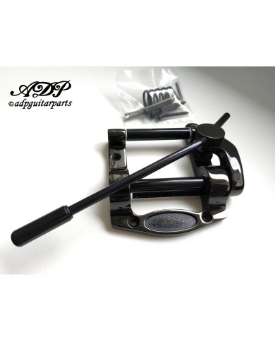 Goldo G5 Vibrato Schwarz, Bigsby B5 Stil