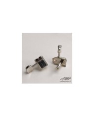 6 linke Vintage Kluson LH Single Line Mechaniken, 1:15, Nickel
