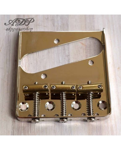 Telecaster Vintage Linkshänder-Bridge mit kompensierten Saitenreitern