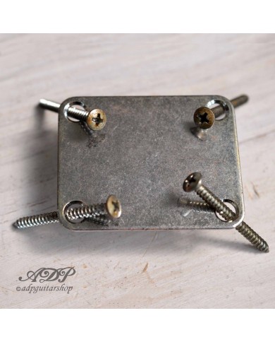 Aged verchromte Gotoh-Halsplatte