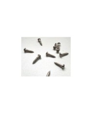 10 vernickelte Schrauben 2,1x10mm für Gotoh-Mechaniken