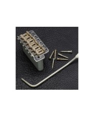Vintage Stratocaster Tremolo-Saitenhalter Aged Chrome Gotoh Stahlblock GE101TS-Relic