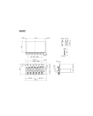 Stratocaster Vintage Tremolo Gotoh GE101T E-E 56mm Gold