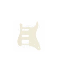 Pickguard Stratocaster SSH USA 3ply 11trous Parchment 090"