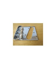 Telecaster-Bridge chrom 3 Messingreiter 10.8mm