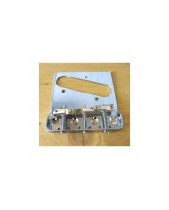 Telecaster-Bridge chrom 3 Messingreiter 10.8mm
