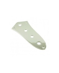 Jazz Bass Chrome Control Plate. Metric size PotsHoles 8 mm