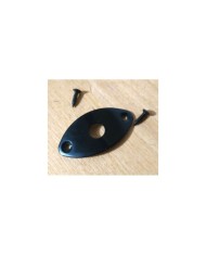 Klinkenbuchseplatte Black Cat's Eye für Gibson