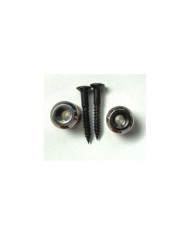 2 Ersatz-Gurtpins, Nickel, im Schaller-Stil