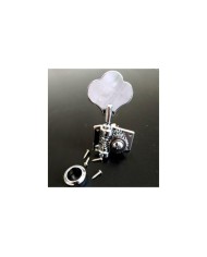 2+2 Mecaniques de Basse Sandberg Chrome pour Precision, Jazz Bass