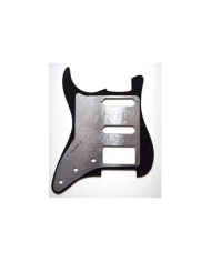 Black Stratocaster SSH Pickguard, 3ply 11holes
