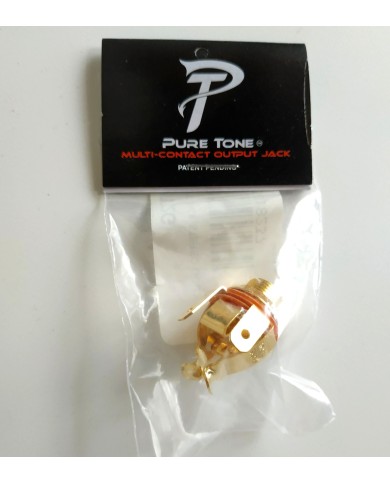 Pure Tone Mono-Multi-Kontakt-Klinkenbuchse 1/4 in. Gold Input/Output, weniger Kratzen! PTT1