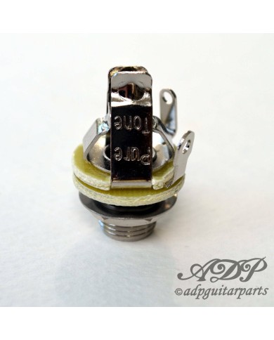 Pure Tone Mono Multi-Contact 1/4 in. Nickel Klinkenbuchse Ein-/Ausgang, kein Kratzen mehr! PTT1