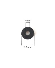 Black Rubber for Strap Lock Securiser