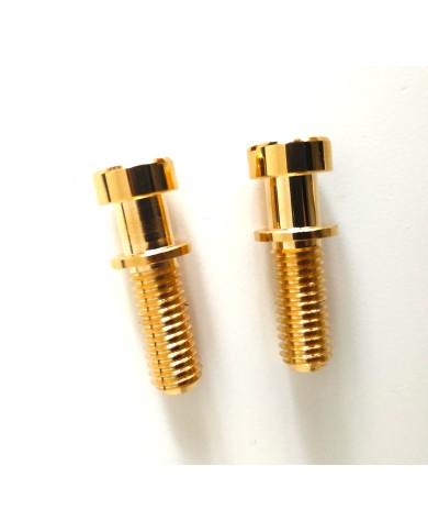 Metrische goldene Befestigungsschrauben 8 mm für Stopbar-Saitenhalter