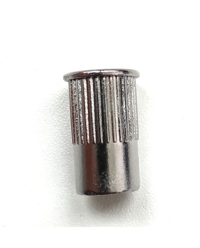 2 metrische Chrome-Einsätze, Durchmesser 12mm, für Stop Tailpiece