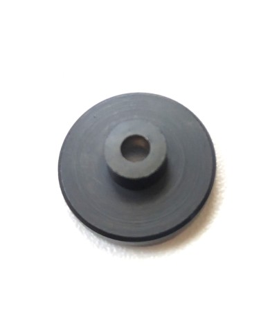 Schwarzer Saitenniederhalter für Bass. Durchmesser 19mm, 3/4"