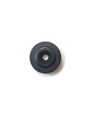 Schwarzer Saitenniederhalter für Bass. Durchmesser 19mm, 3/4"