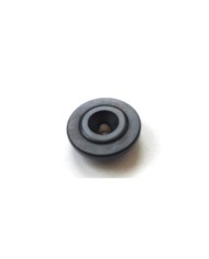 Schwarzer Saitenniederhalter für Bass. Durchmesser 19mm, 3/4"