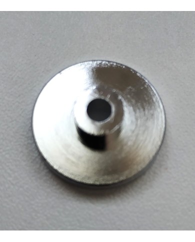 Saitenniederhalter, verchromt, für Bass. Durchmesser 19mm, 3/4"