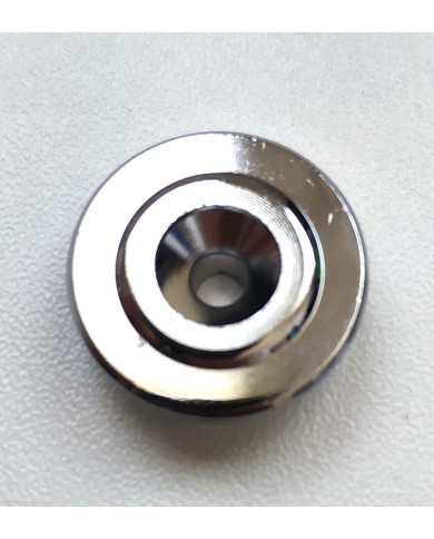Saitenniederhalter, verchromt, für Bass. Durchmesser 19mm, 3/4"