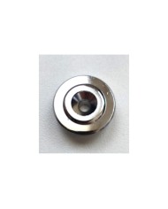 Saitenniederhalter, verchromt, für Bass. Durchmesser 19mm, 3/4"