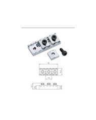 Klemmsattel Floyd Rose 42mm Gold