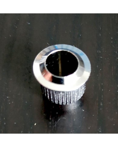 6 Bushing-Hülsen aus verchromtem Messing 9,5 x 8,8 x 6.2mm