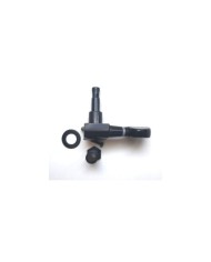 1 Black Wilkinson Left Side machine head with flat sided big button