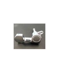 1 Chrome Machine head, big button, LEFT side