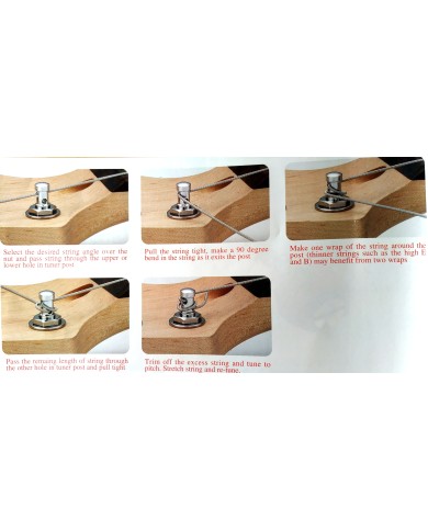 1 Wilkinson-Mechanik Gold linke Seite, E-Z-LOK-System