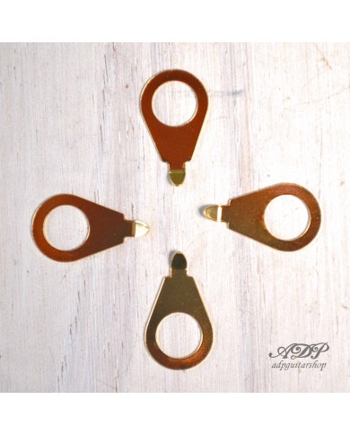 4 goldene Pfeile für Potentiometer im Gibson SG LP Stil
