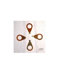 4 Gold Pointers Washers for Gibson SG LP style pots