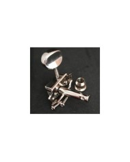 6 Nickel Wilkinson, kluson style 3+3 Machine heads,rond metal button